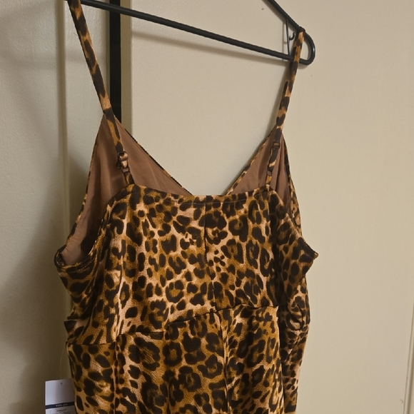 sofia by sofia vergara Leopard Print Maxi Dress - Brown & Black - Picture 3 of 5